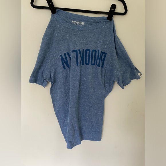 Men’s Blue Brooklyn Tee shirt - Picture 1 of 3